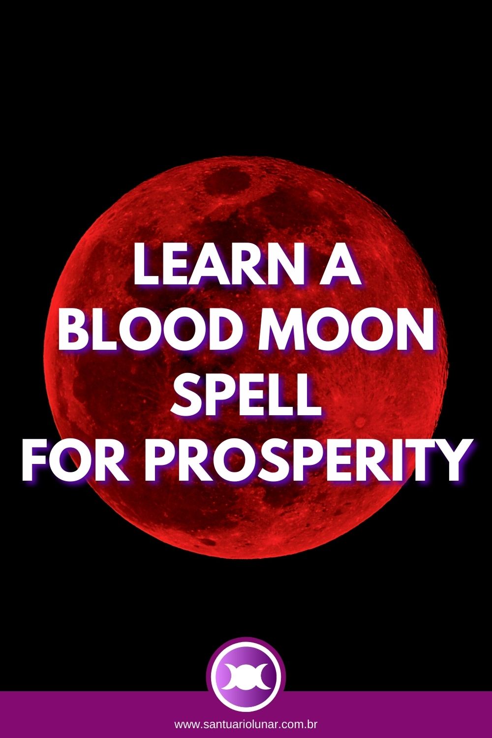 Blood Moon Spell to Attract Prosperity and Inspiration